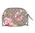 Blooms GG Crossbody, &pound;495, Handbags, Beige/Pink, Canvas, Back view